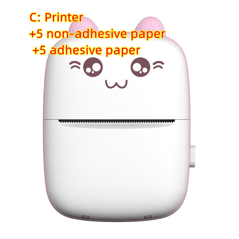 Mini Printer Portable Mini Bluetooth WiFi Mobile Phone Photo Title Note Hot Print Pocket Student Error Label