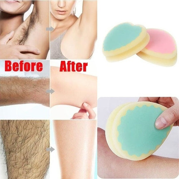 Magical Painless Hair Removal Depilation Soft Sponge Pad Remove Hair Remover Effective Skin Care Beauty Tool