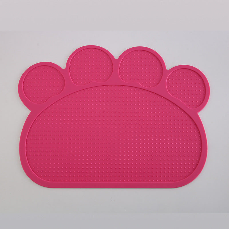 Pet supplies silicone placemat