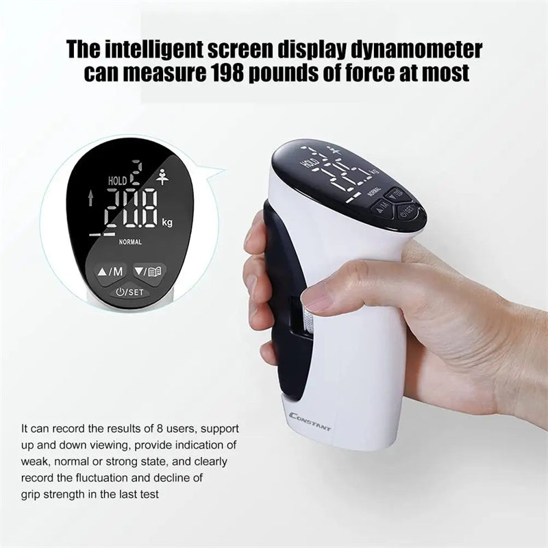 Digital Electronic Hand Dynamometer Counting Gripper Hand Grips Strengthener Measurement Meter Auto Capturing Power Good Way To Keep Fitness