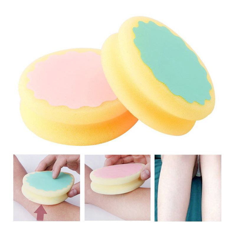 Magical Painless Hair Removal Depilation Soft Sponge Pad Remove Hair Remover Effective Skin Care Beauty Tool