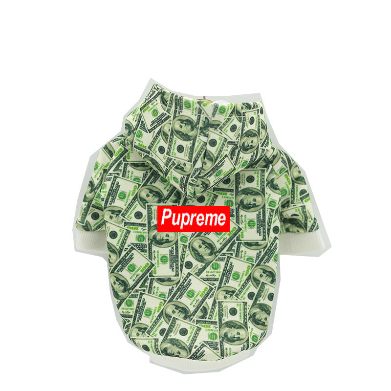 Pupreme Letter Pet Hoodie