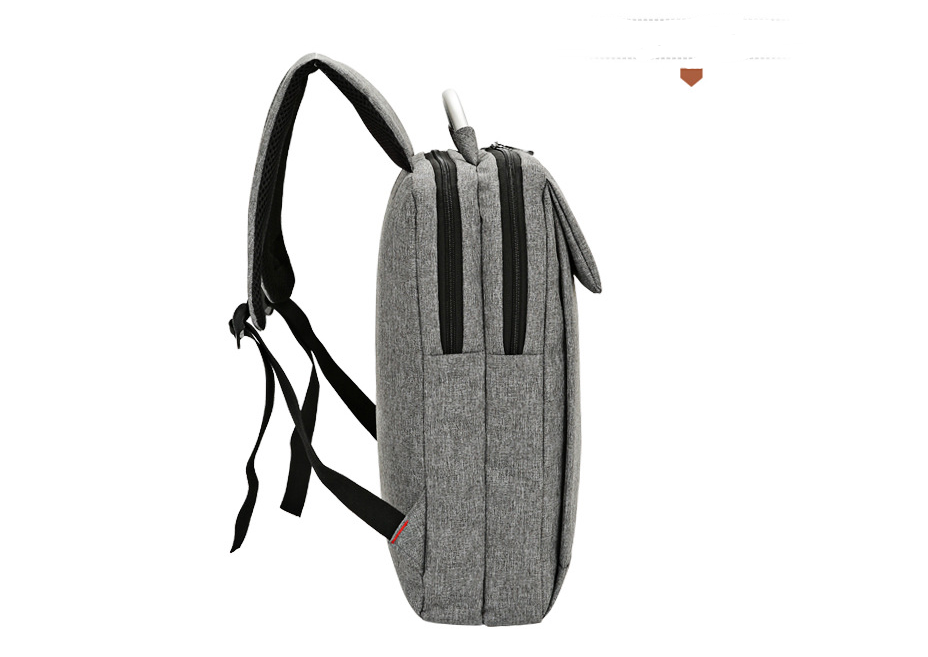 Manufacturers wholesale and customize 2021 new type of double shoulder bag multi function notebook PC package for men and women general business knapsack