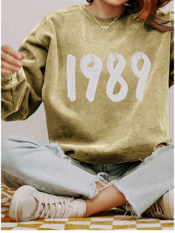 Long Sleeve Taylor Swift 1989 Women's Sweatshirt