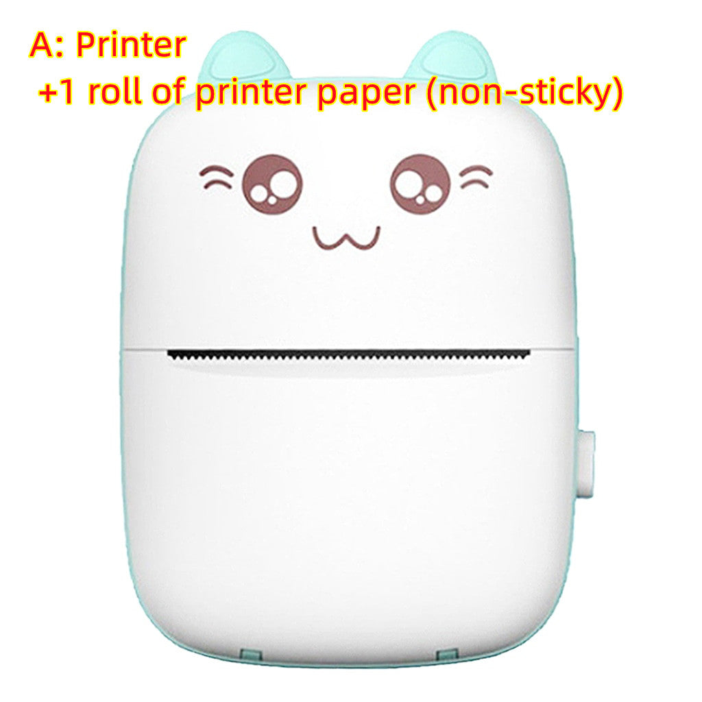 Mini Printer Portable Mini Bluetooth WiFi Mobile Phone Photo Title Note Hot Print Pocket Student Error Label