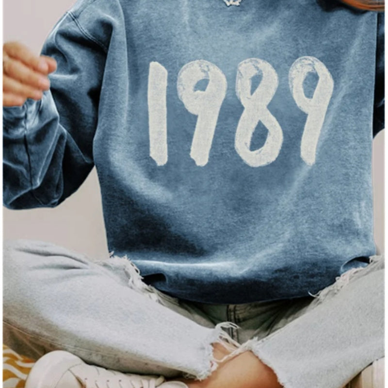 Long Sleeve Taylor Swift 1989 Women's Sweatshirt