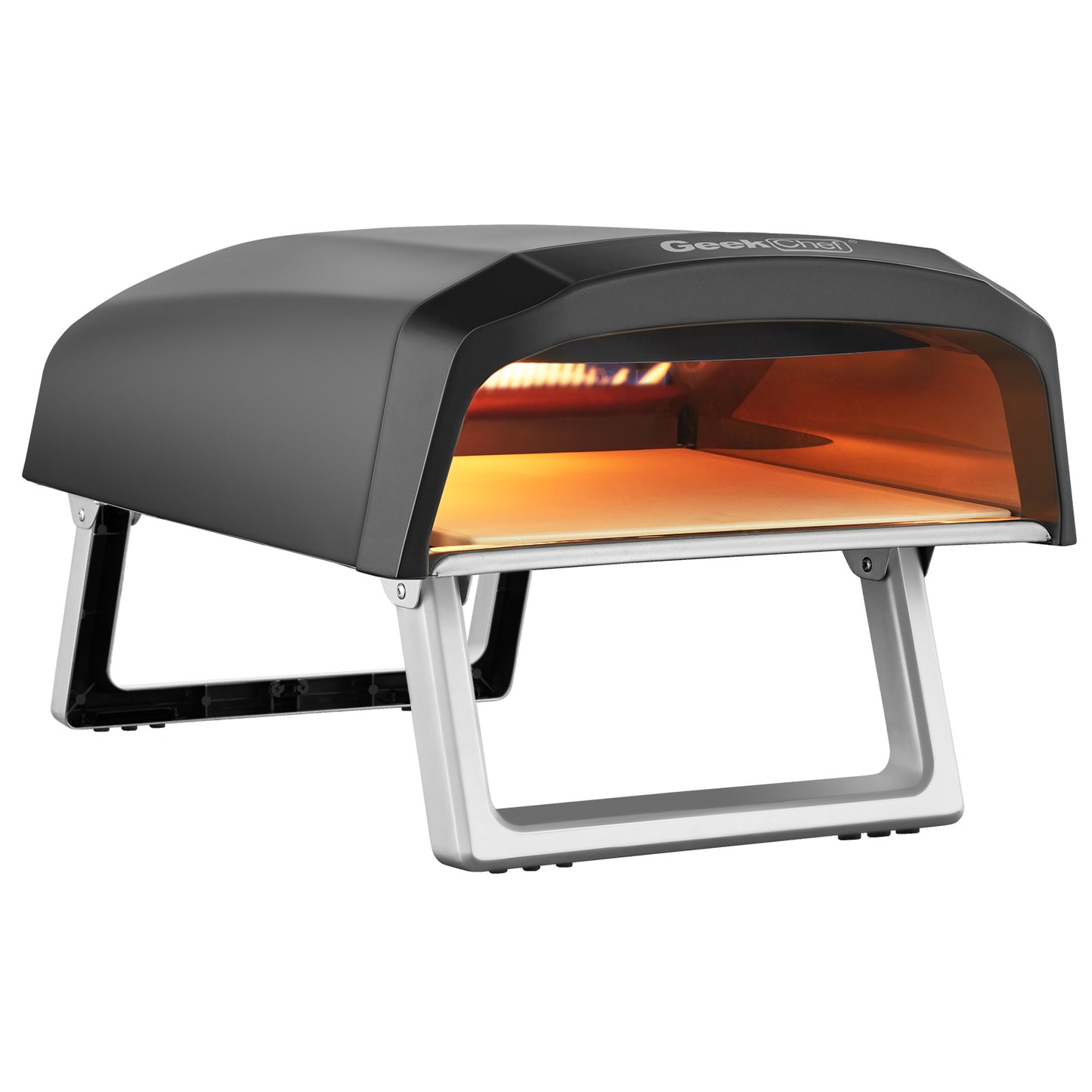 Geek Chef Gas Pizza Oven, Pizza Ovens For Outside Propane, Outdoor Ovens With 13 Inch Pizza Stone, Portable Gas Pizza Oven With Foldable Legs, Pizza Oven For Patio Garden,Ban Amazon,homedepot,lowes