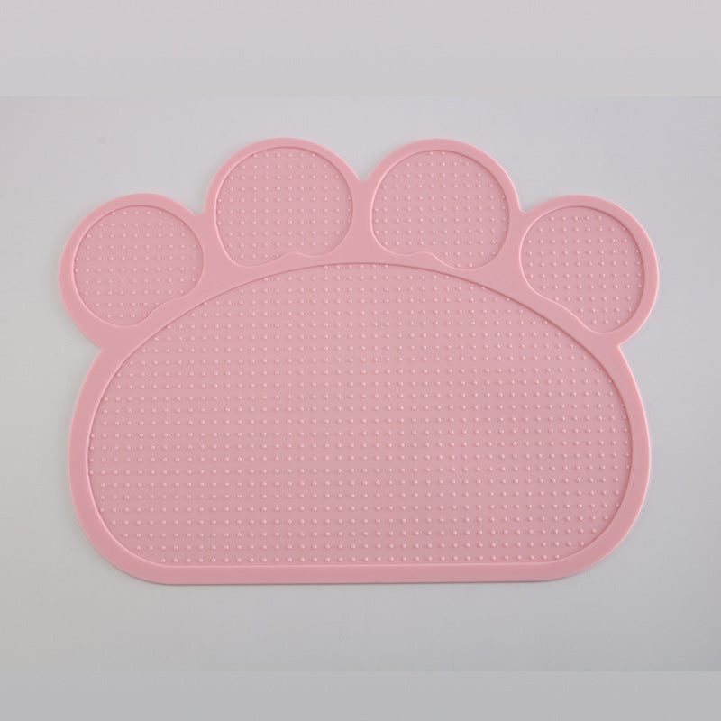 Pet supplies silicone placemat