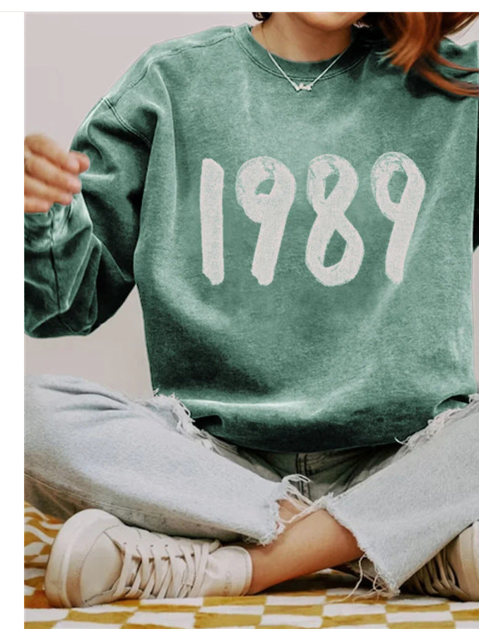 Long Sleeve Taylor Swift 1989 Women's Sweatshirt