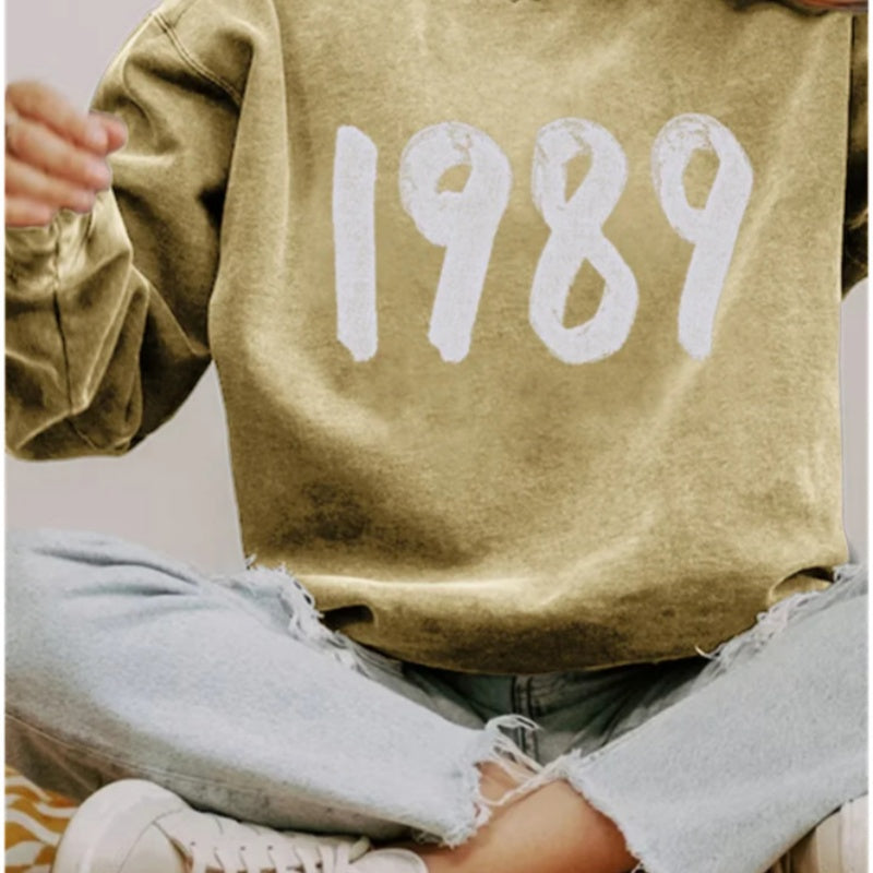 Long Sleeve Taylor Swift 1989 Women's Sweatshirt