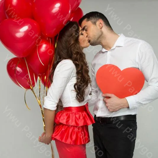 15pcs Romantic 10 Inch Love Heart Latex Helium Balloons Wedding Decoration Globos Valentines Day Happy Birthday Party Ballon