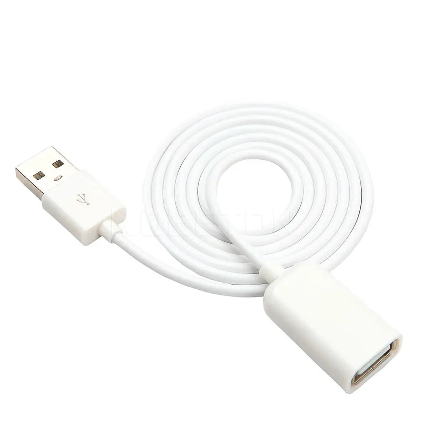 kebidu USB 2.0 A Male to Female Extension Data Extender Charge Extra Cable for iphone 6 Plues Samsung Note4 S6 Edge Laptop Cord