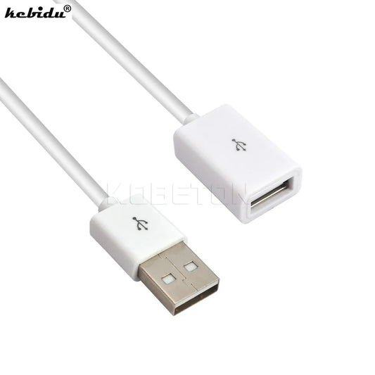 kebidu USB 2.0 A Male to Female Extension Data Extender Charge Extra Cable for iphone 6 Plues Samsung Note4 S6 Edge Laptop Cord