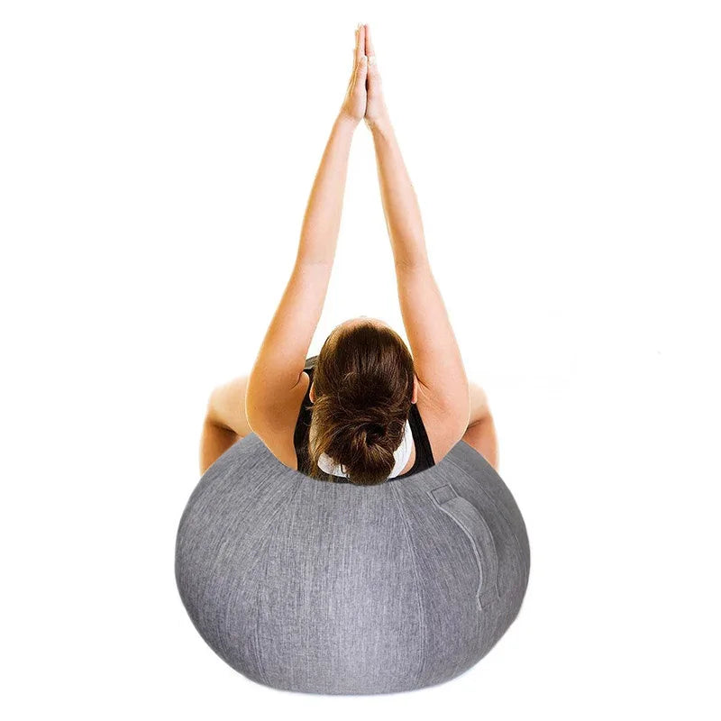 Premium Yoga Ball Protective Cover Gym Workout Balance Ball Fitness Accessories 55/65/75/85cm