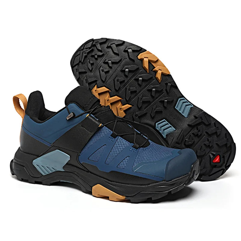 2022 New Men Sneaker Outdoor Hiking Shoes Men Fishing Hunting Shoes Lightweight Running Shoes Non-Slip Off-Road Sports Shoes