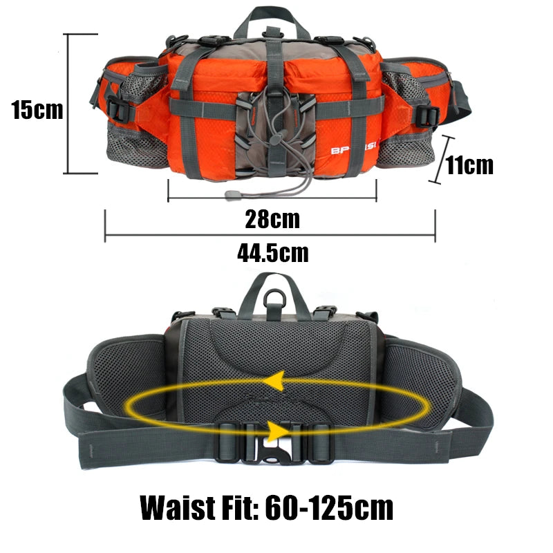 Outdoor Hiking Waist Bag Water  Backpack Sports  Waterproof Nylon Camping