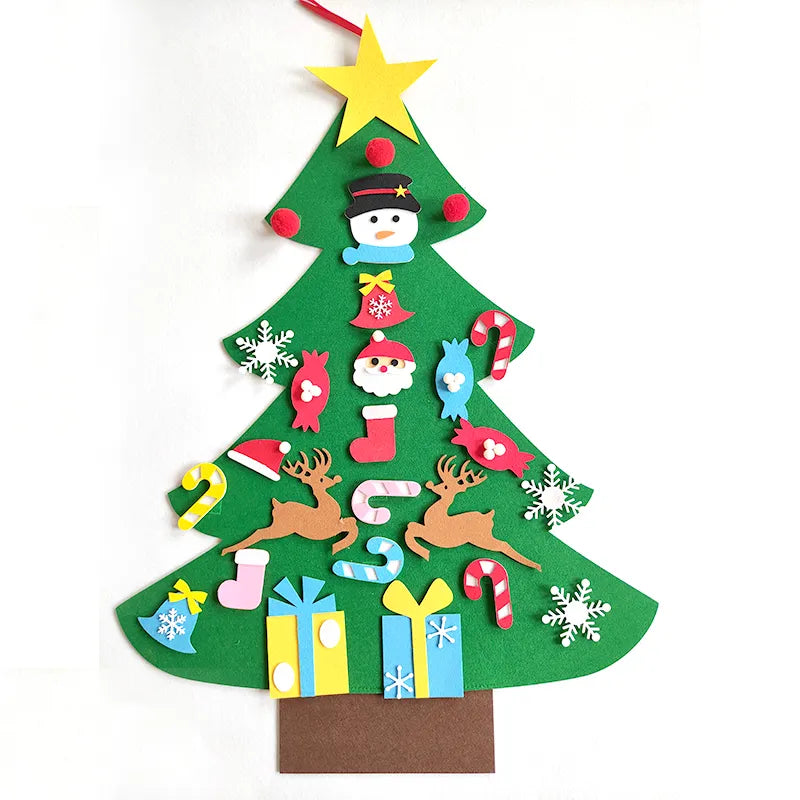 DIY Felt Christmas Tree Christmas Ornament Xmas Holiday