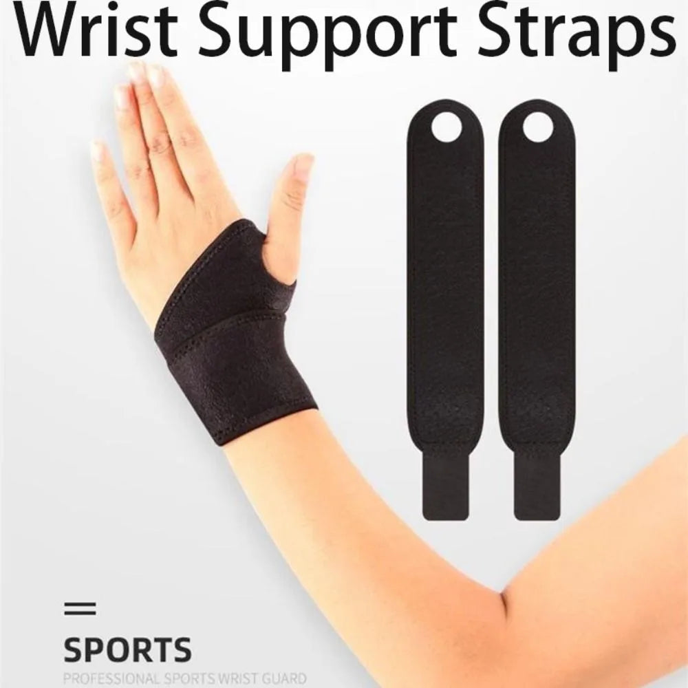 Wrist Hand Wrist Brace Elastic Decompression Anti Sprain Wrist Band Adjustable Fixed Straps Wrist Thumb Support Outdoor Sports