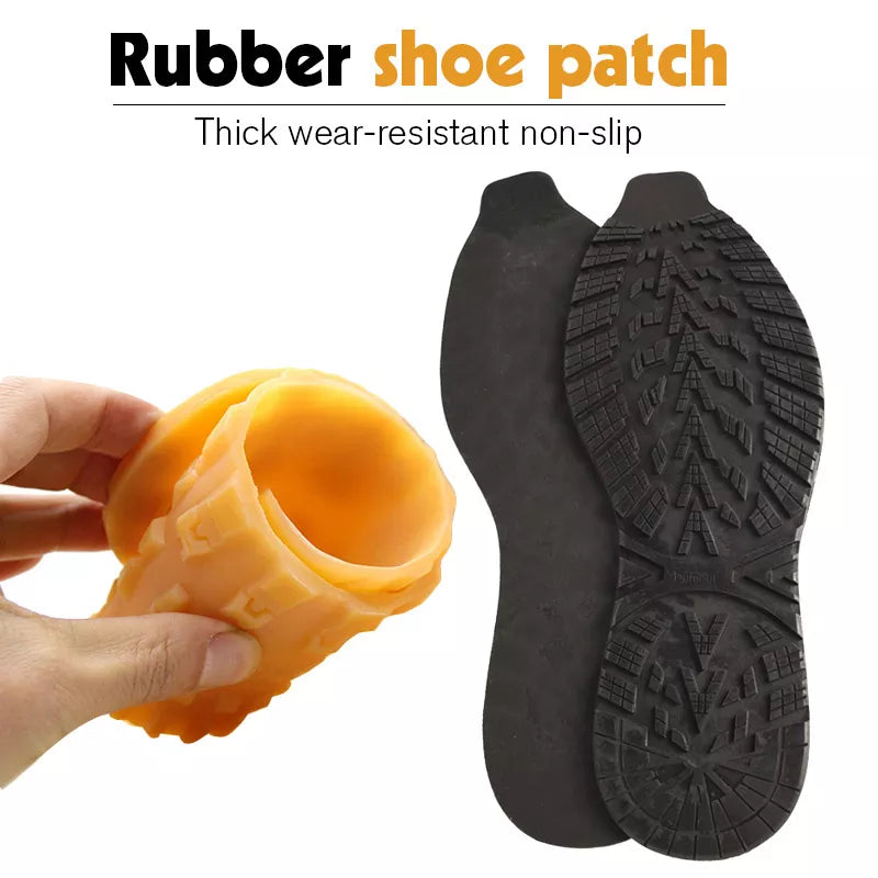 Outsole Shoe Protectors Rubber Insoles for Shoes Sole Anti Slip Men Repair Wear-resistant Cover Replacement No-Adhesive Cushion