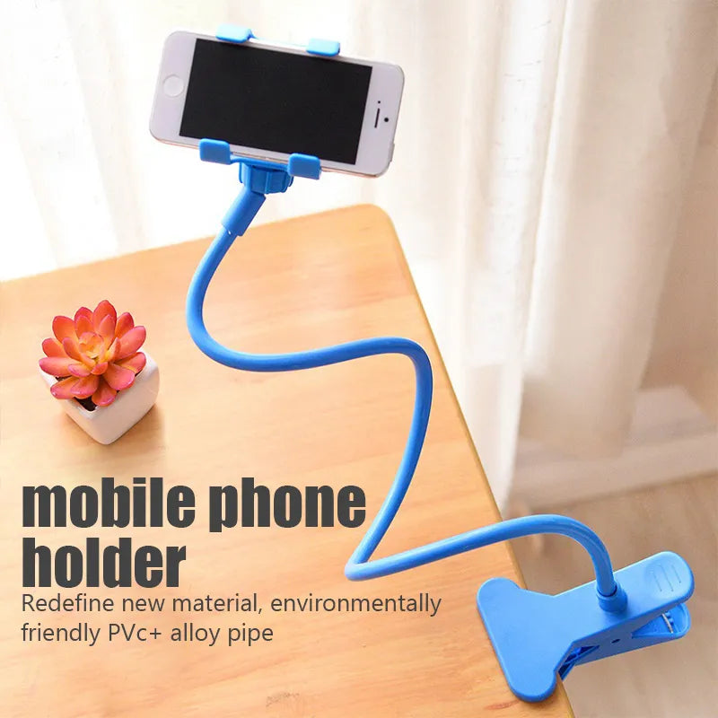 Universal Mobile Phone Holder Flexible Adjustable Cell Phone Clip Desktop Mount Bracket Smartphone Stand