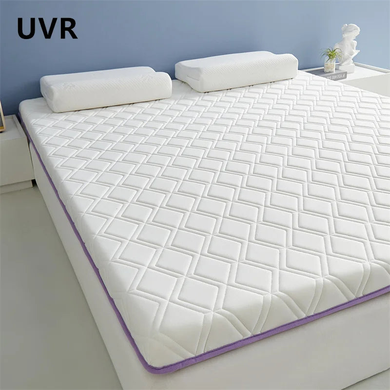 UVR Non-collapsing Latex Mattress Memory Foam Padding Moisture-proof Mold-resistant Tatami Bedroom Double Mattress Full Size