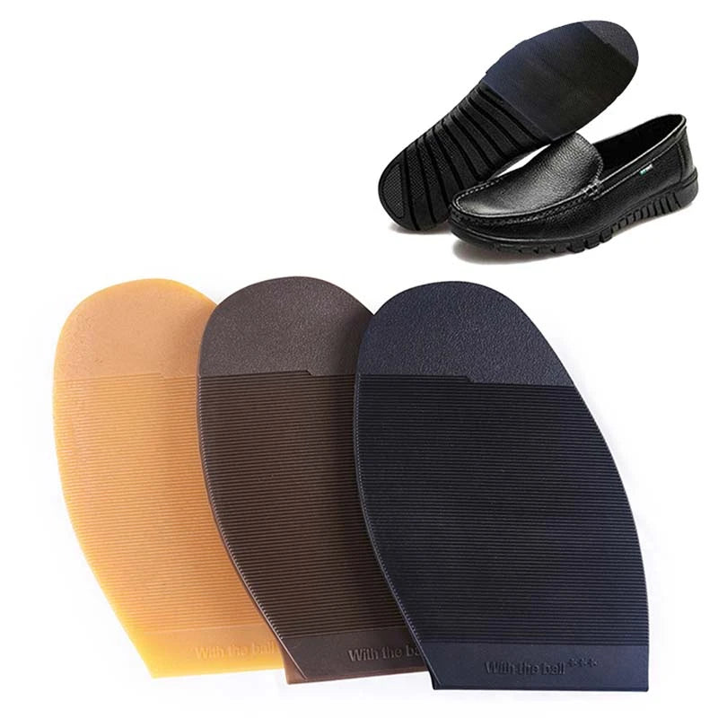 Outsole Shoe Protectors Rubber Insoles for Shoes Sole Anti Slip Men Repair Wear-resistant Cover Replacement No-Adhesive Cushion