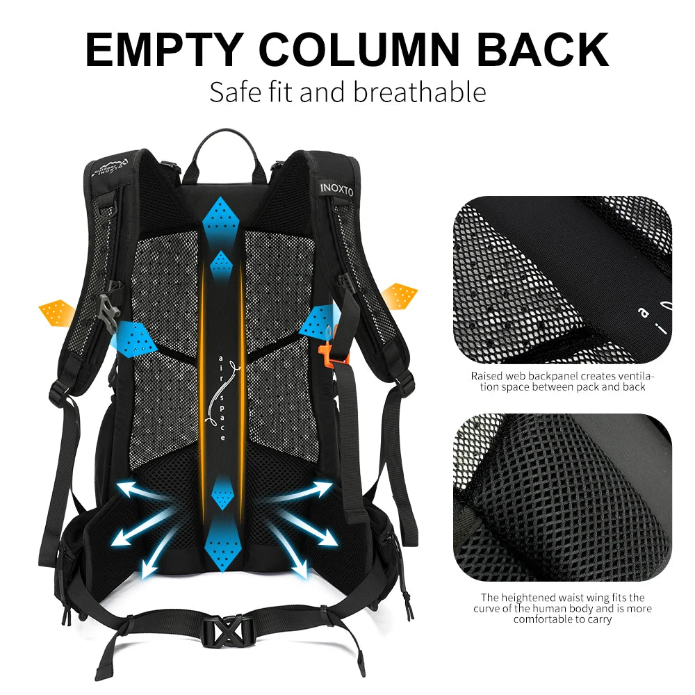 Waterproof Climbing Backpack 30L Outdoor Sports Bag Travel Backpack Camping Hiking Backpack Women Trekking Bag  Men Rain Cover