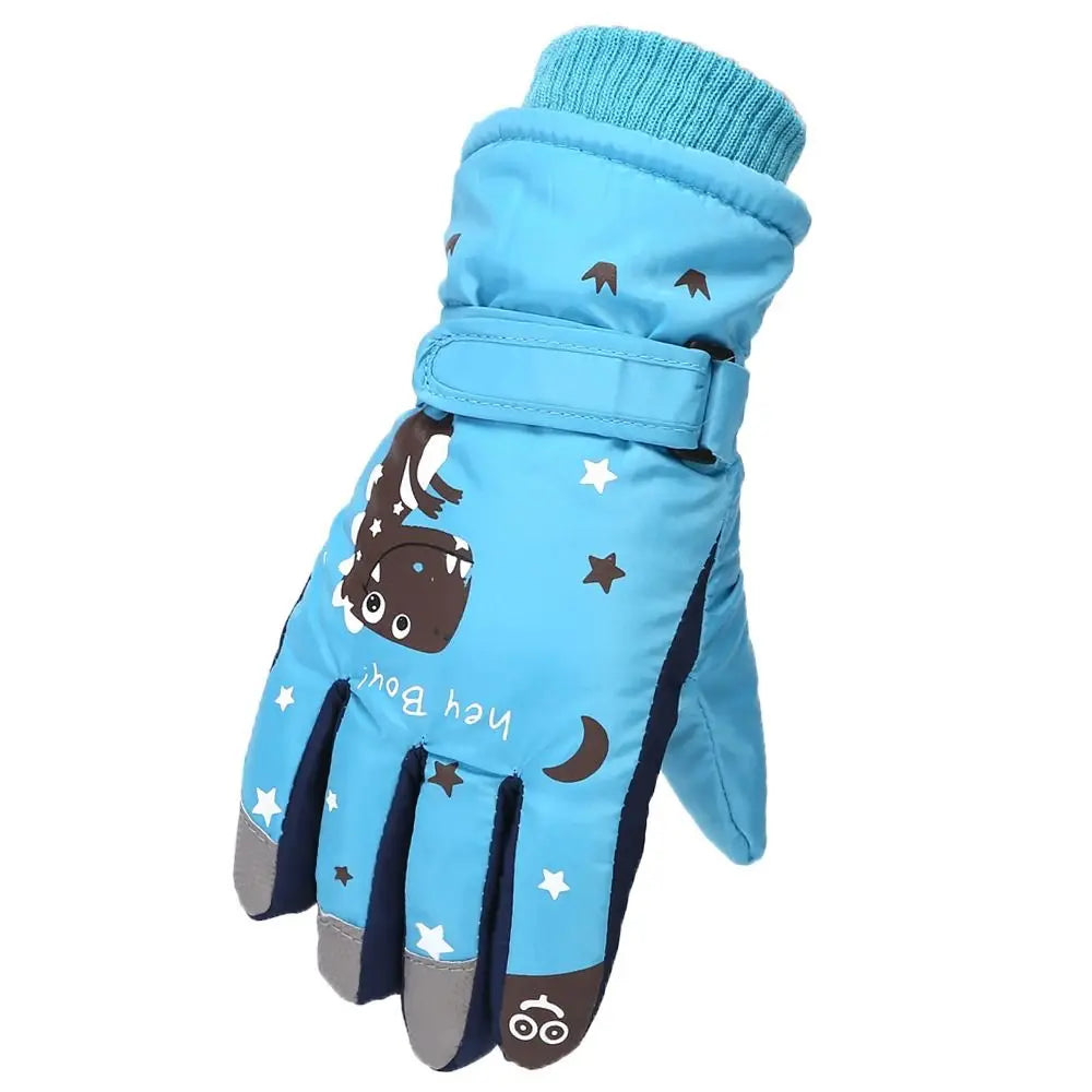 Anti-slip Full Finger Ski Children's Gloves Outdoor Sports