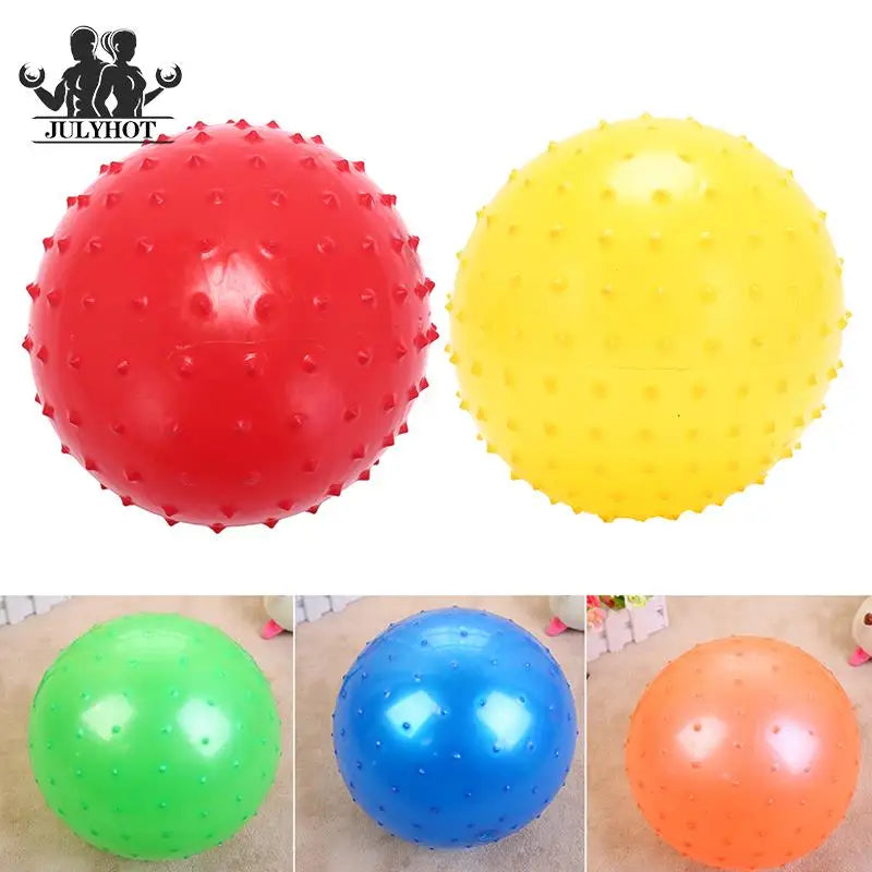 1pc Trigger Point Sport Fitness Massage Ball Hand Foot Pain Relief Plantar Fasciitis Reliever Hedgehog Spiky Balls Color Random