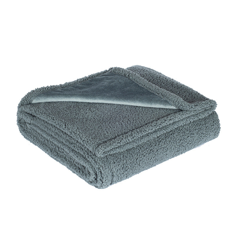 Pet Waterproof Sherpa Thickened Pet Blanket Kennel