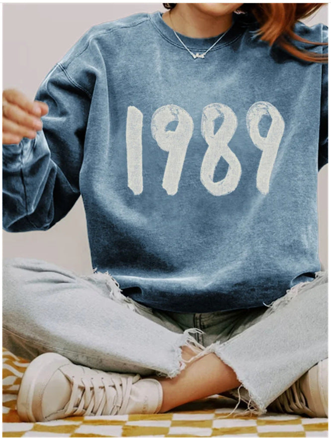 Long Sleeve Taylor Swift 1989 Women's Sweatshirt